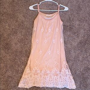 Altar'd State Blush Pink Lace Dress. Womens Small